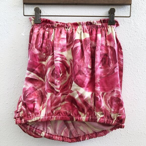 NWOT TRACY REESE 100% Silk Off The Shoulder Top Size Petite - Picture 2 of 6